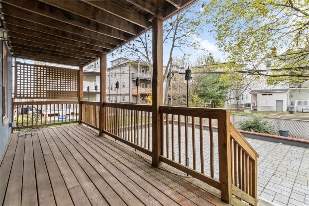 8 Taft Street, Unit 1 Boston, MA 02125 - Photo 15 of 25 a view of a houses on the deck