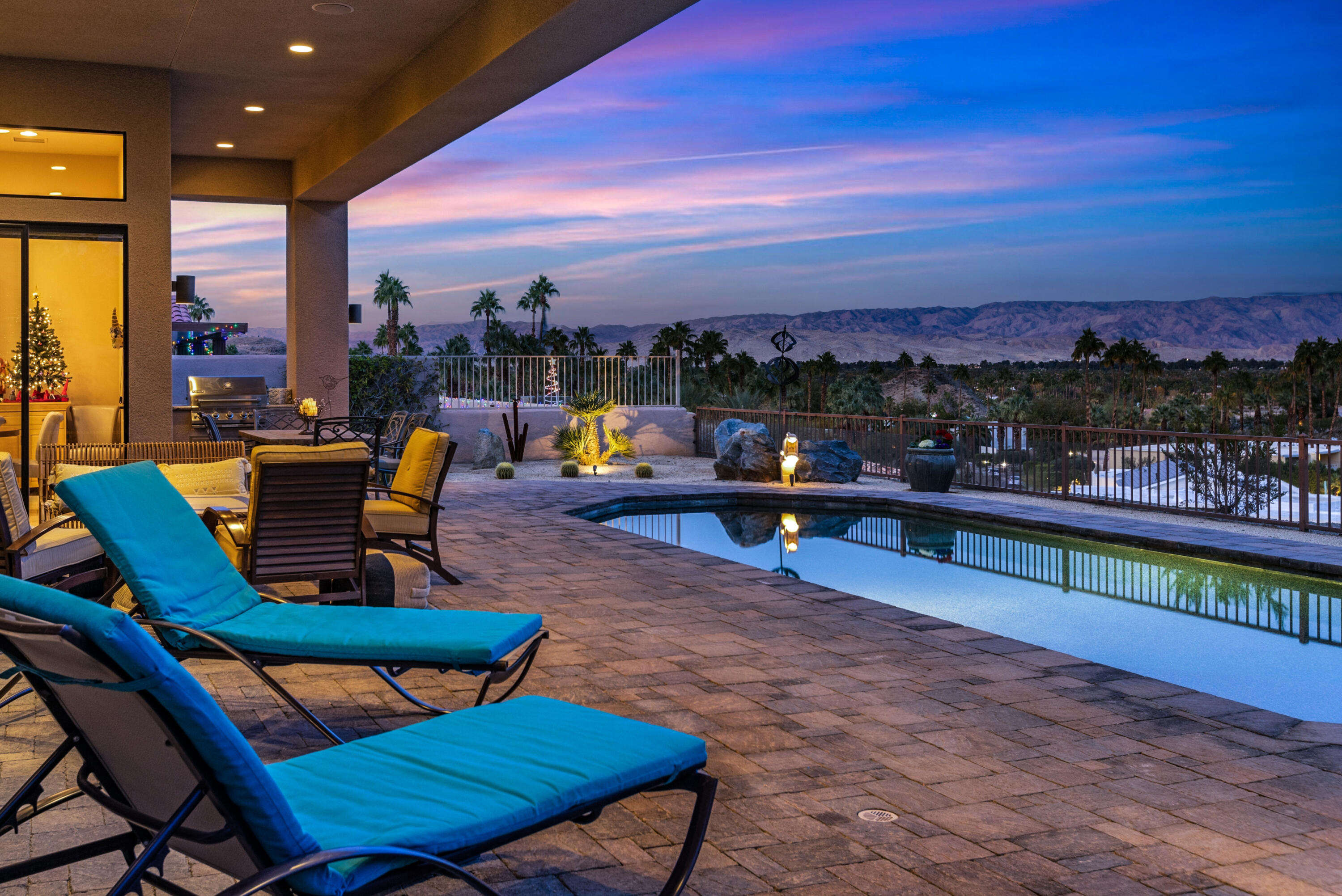 7 Nebulae Way Rancho Mirage, CA 92270 - Photo 35 of 40 a view of a terrace with sitting area