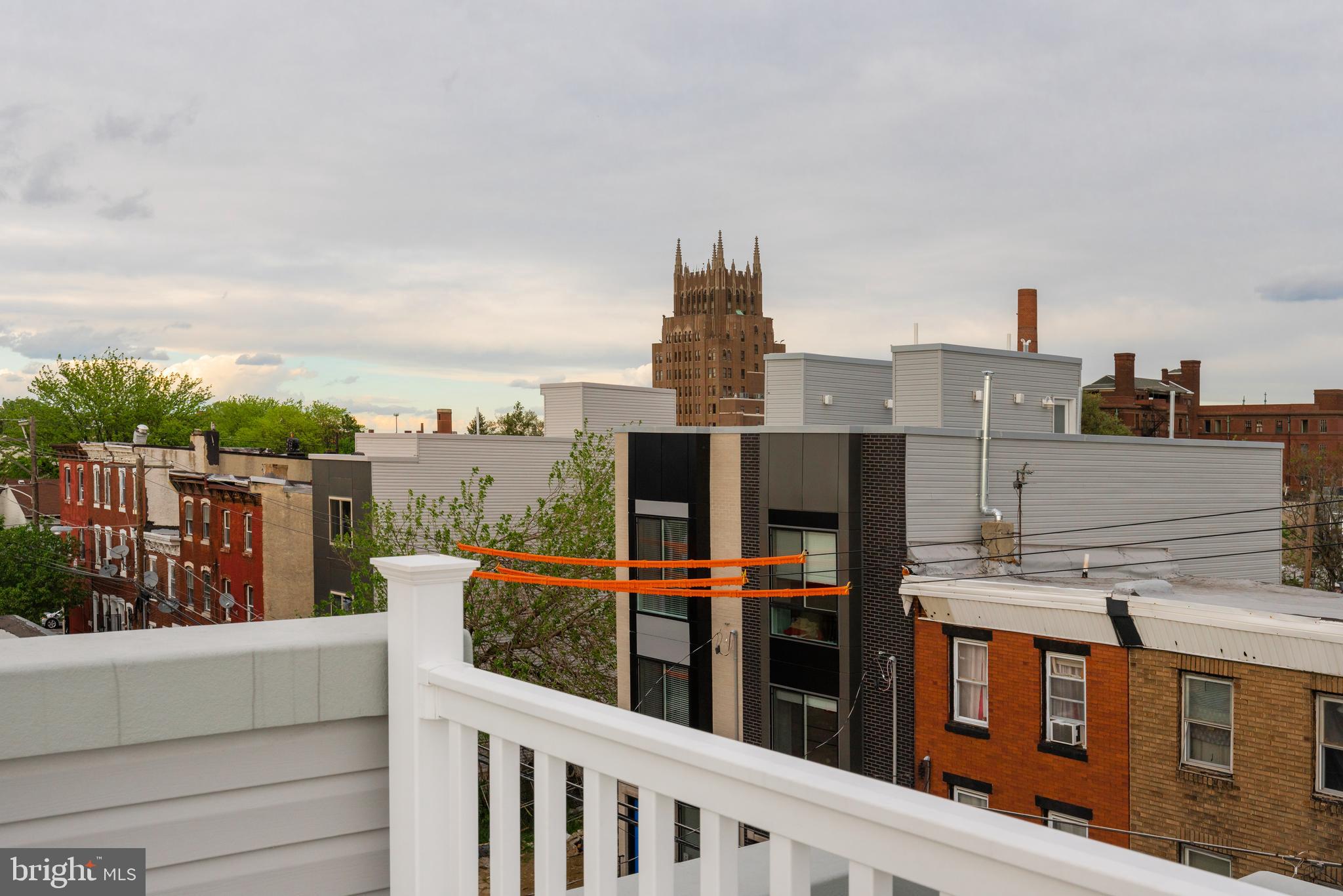 2530 North Howard Street, Unit 2 Philadelphia, PA 19133 - Photo 17 of 22 a view of a city from a balcony