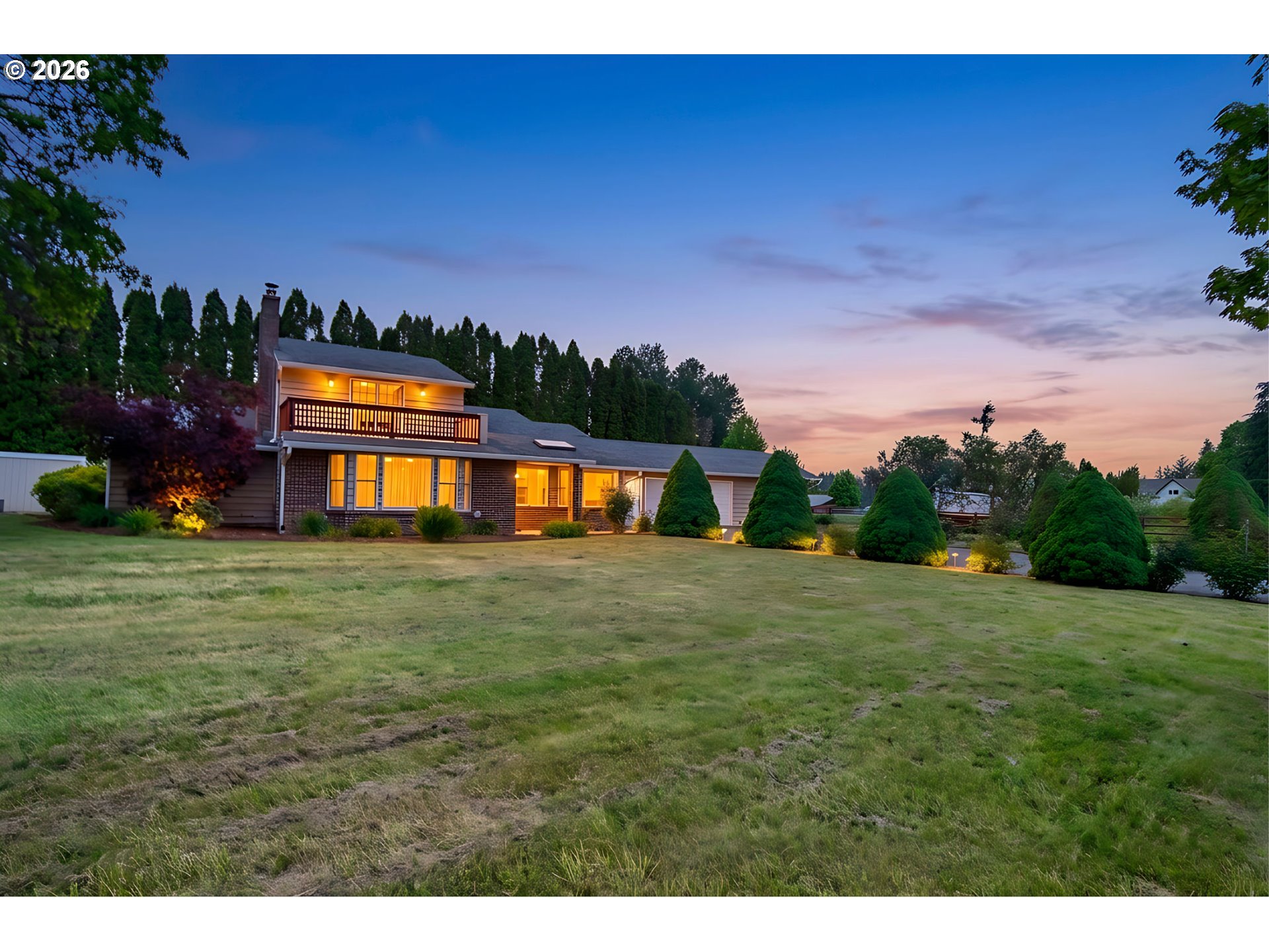 33887 Church Road Warren, OR 97053 - Photo 6 of 48 a view of a house with a big yard