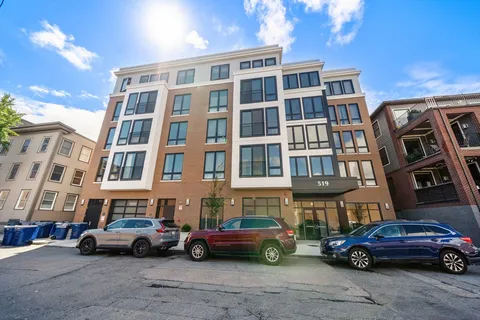 a view of a building with a porch