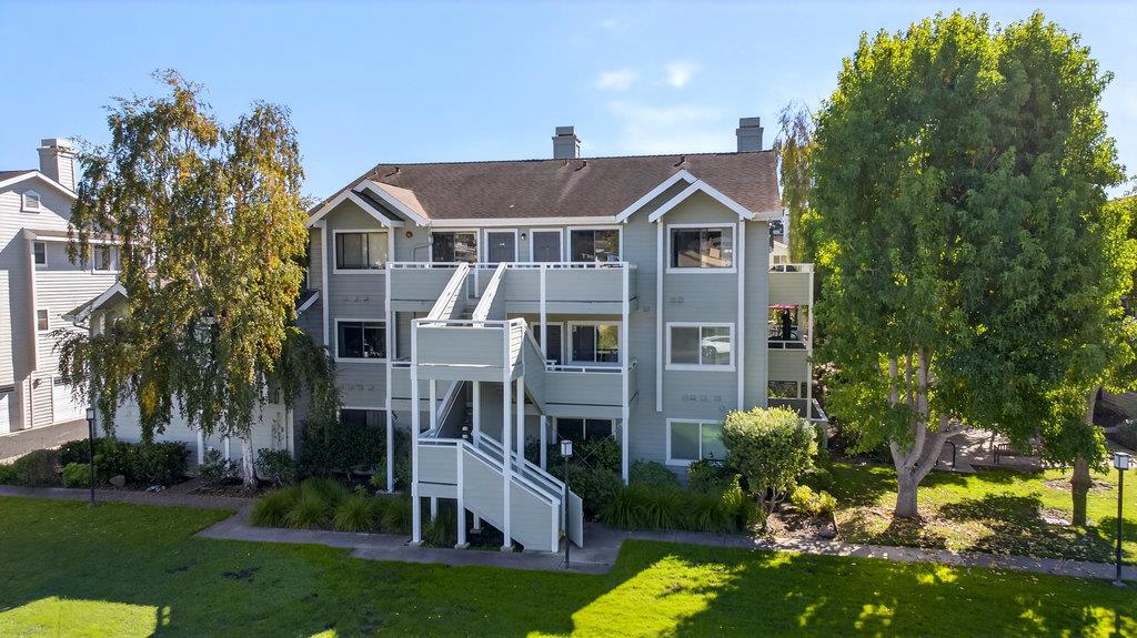 41 Grandview Street, Unit 1204 Santa Cruz, CA 95060 - Photo 3 of 32 a aerial view of a house next to a yard with plants and trees