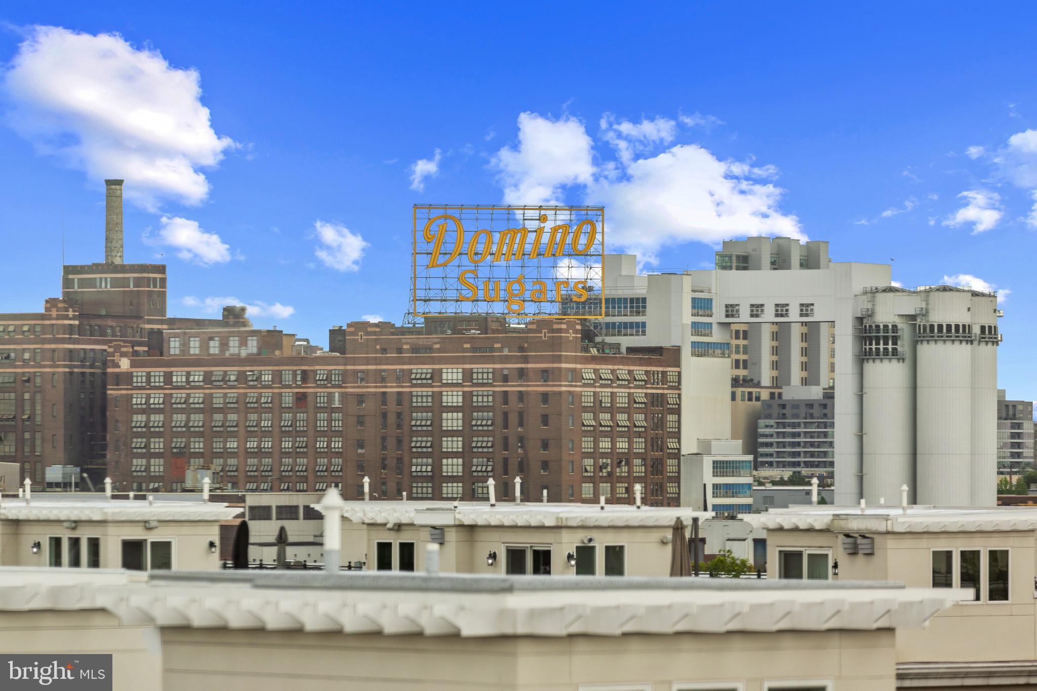 801 Key Highway, Unit P64 Baltimore, MD 21230 - Photo 11 of 52 Classic Domino Sugar View from Dining Room