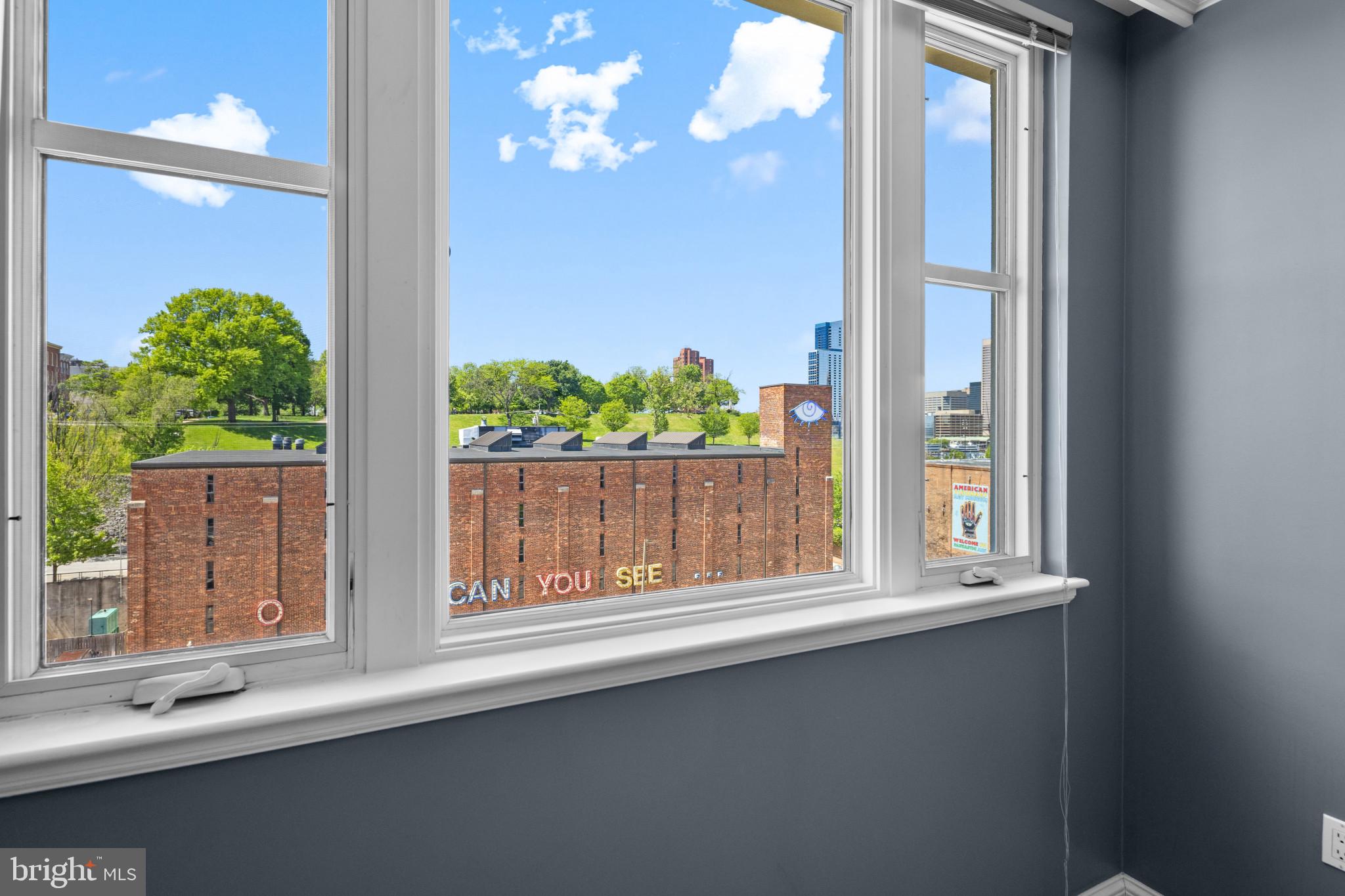 801 Key Highway, Unit P64 Baltimore, MD 21230 - Photo 23 of 52 Views from Primary Bedroom