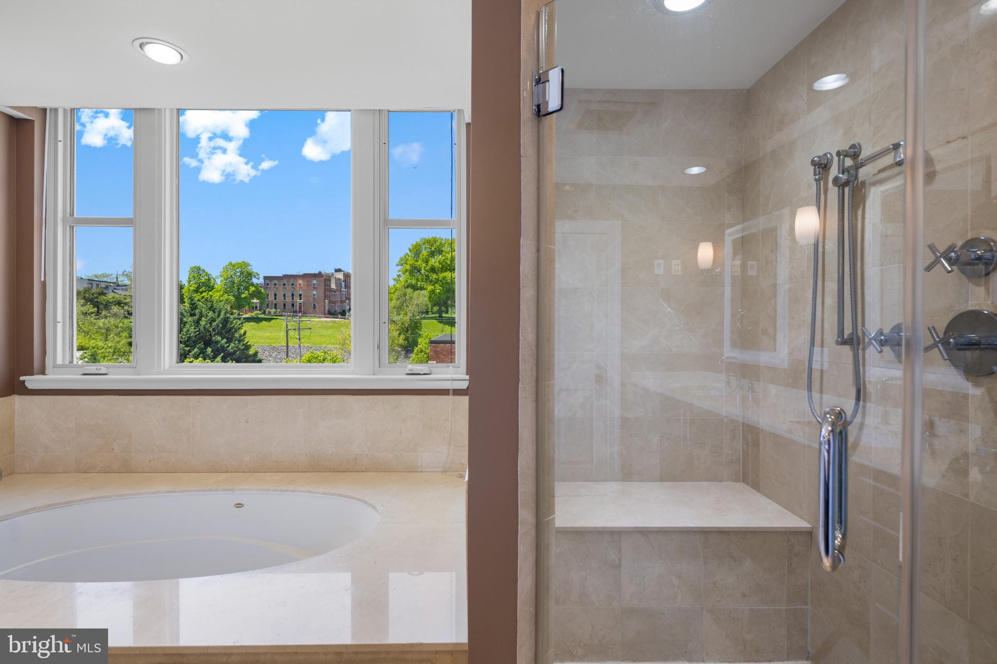 801 Key Highway, Unit P64 Baltimore, MD 21230 - Photo 27 of 52 Luxurious Primary Bathroom