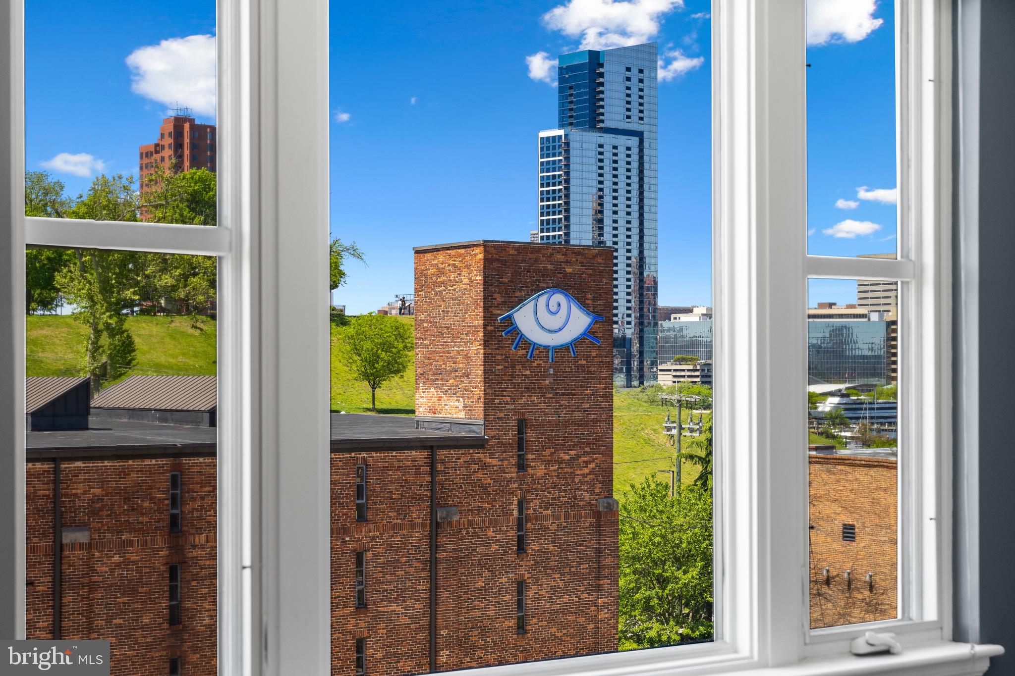 801 Key Highway, Unit P64 Baltimore, MD 21230 - Photo 33 of 52 Views from the Primary Bedroom