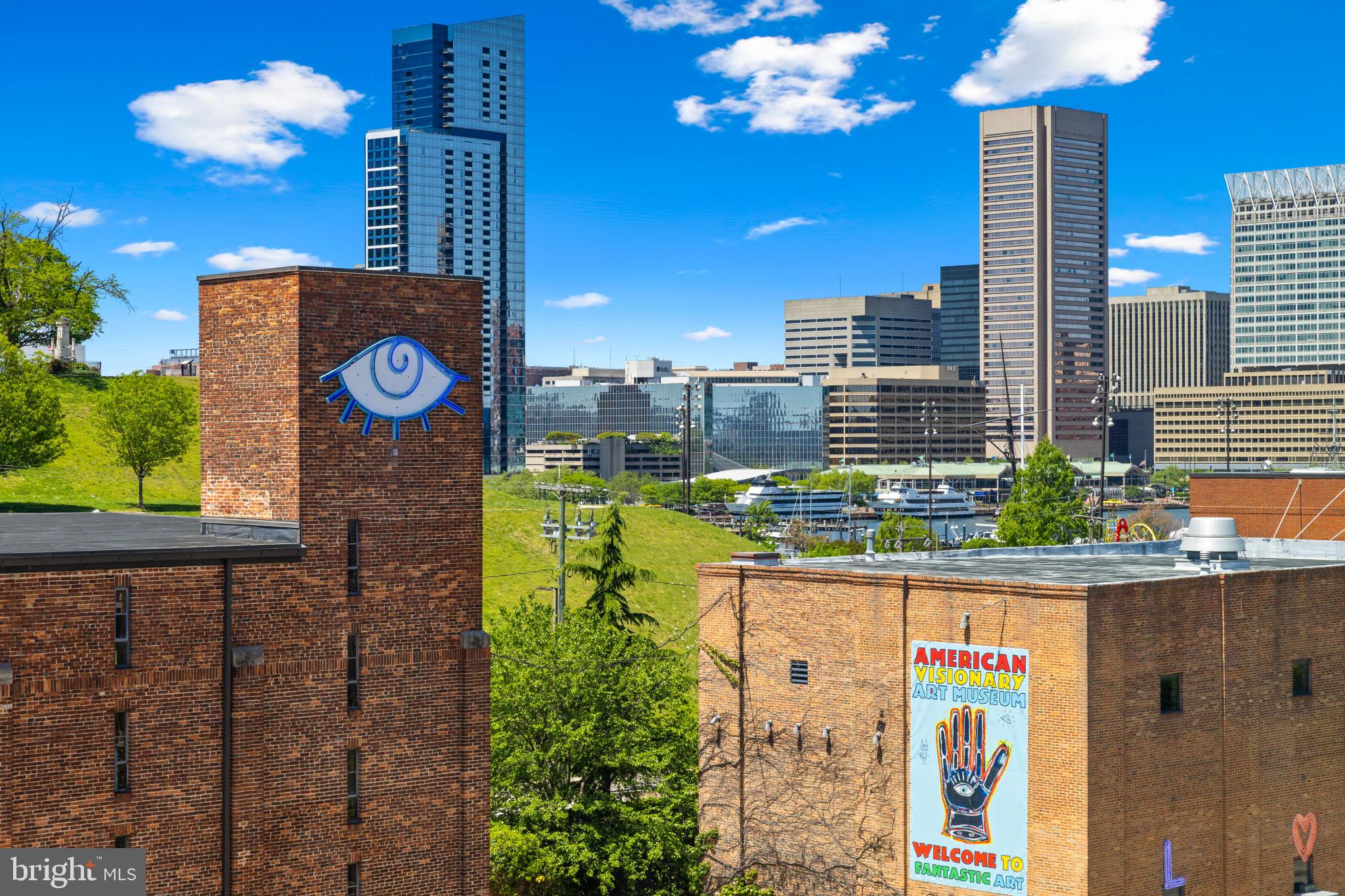 801 Key Highway, Unit P64 Baltimore, MD 21230 - Photo 34 of 52 Views from the Primary Bedroom