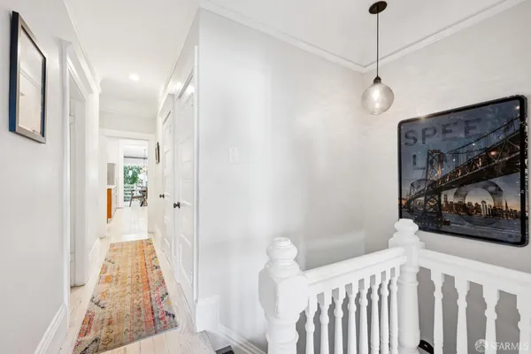 a view of a hallway