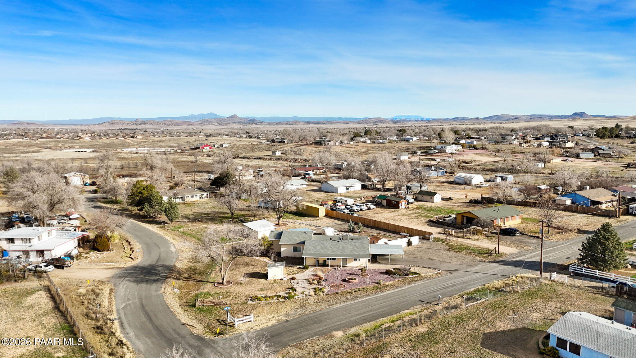 1326 East Ben Road Chino Valley, AZ 86323 - Photo 45 of 51 56-Aerial Front (2)
