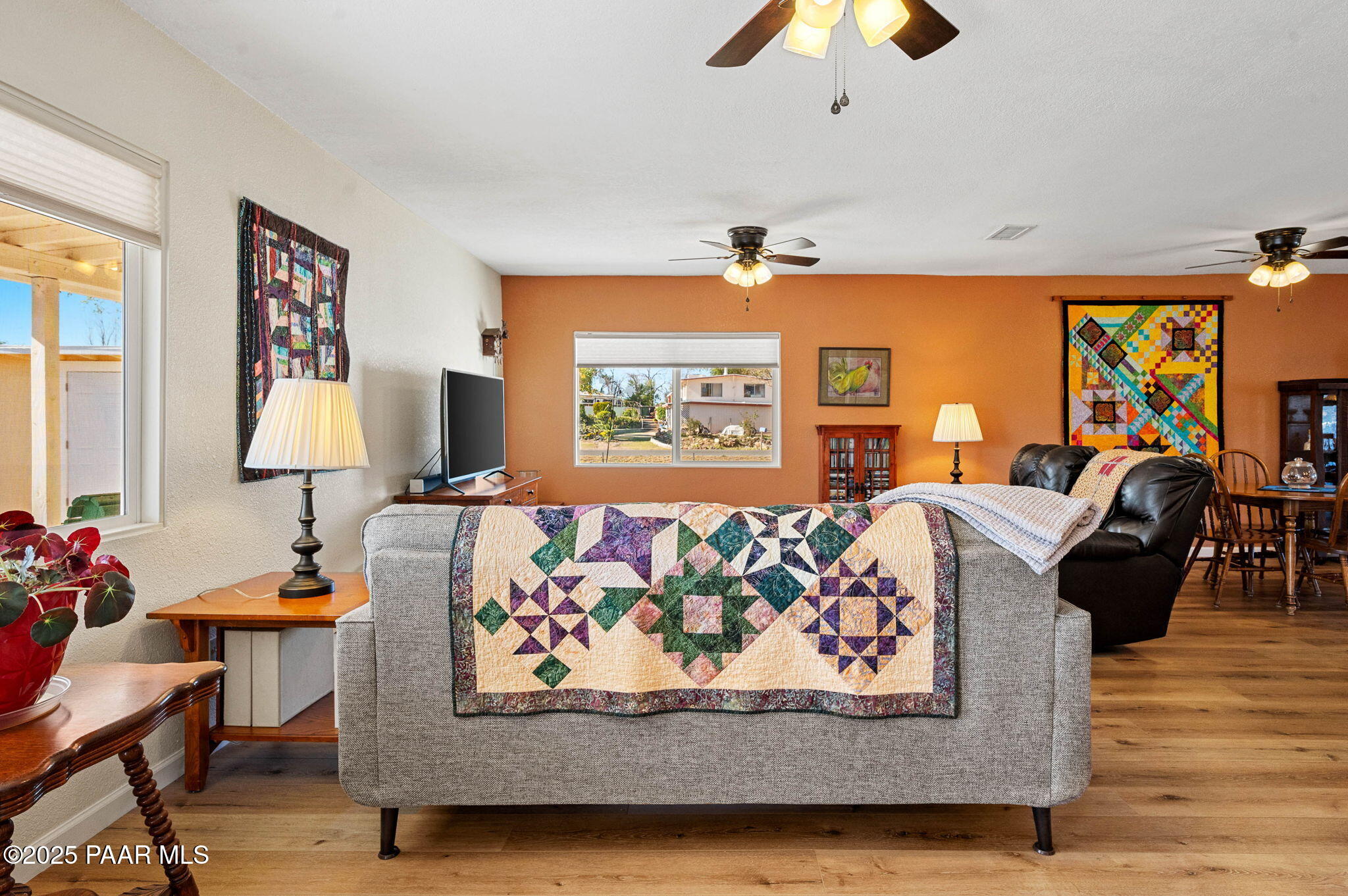 1326 East Ben Road Chino Valley, AZ 86323 - Photo 7 of 51 a living room with furniture and a large window