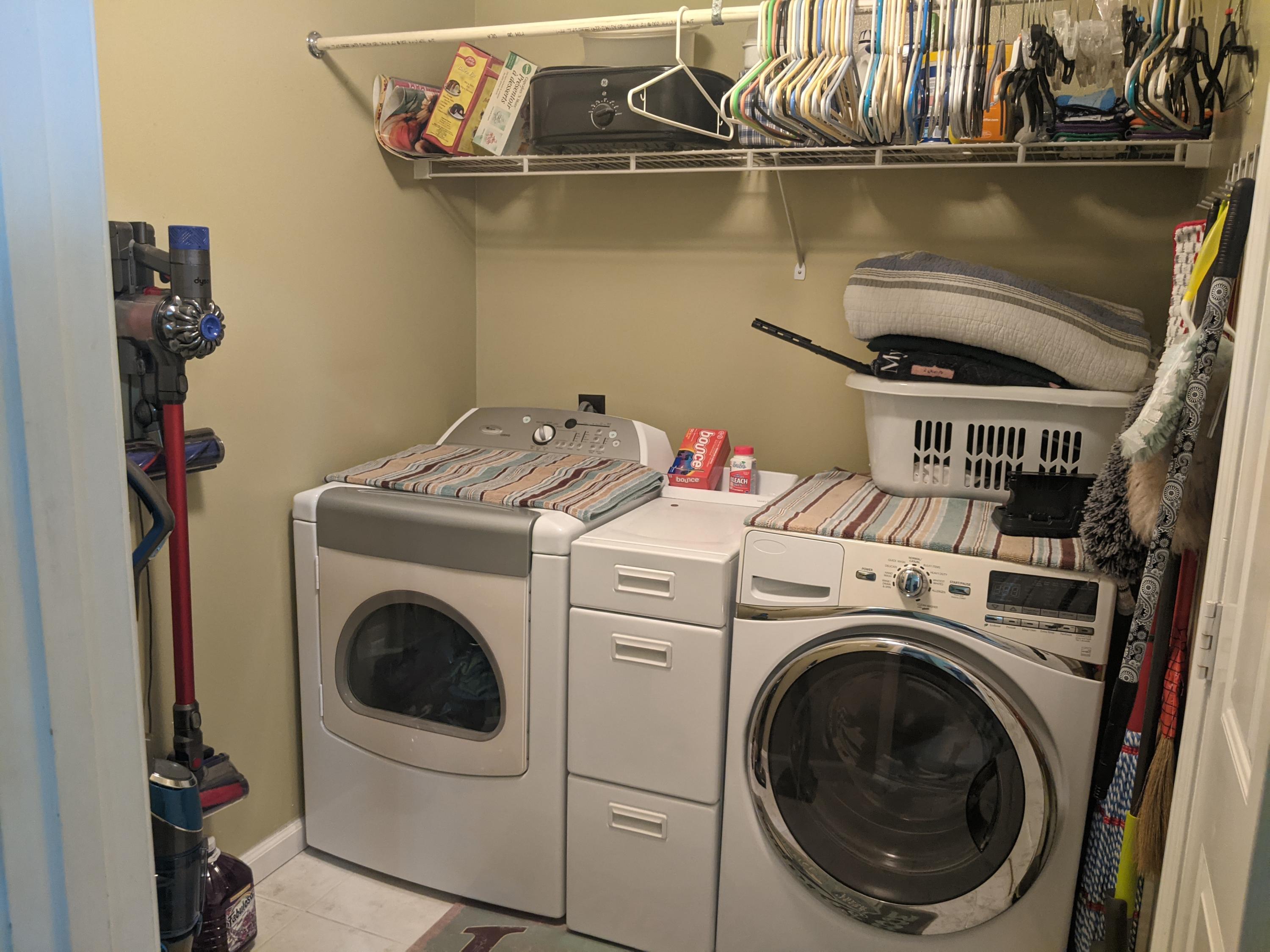 4834 Young Road Crestview, FL 32539 - Photo 31 of 41 Indoor laundry and broom closet