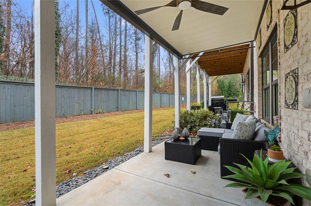 6176 Eves Way Norcross, GA 30071 - Photo 33 of 36 a view of an outdoor space with seating area