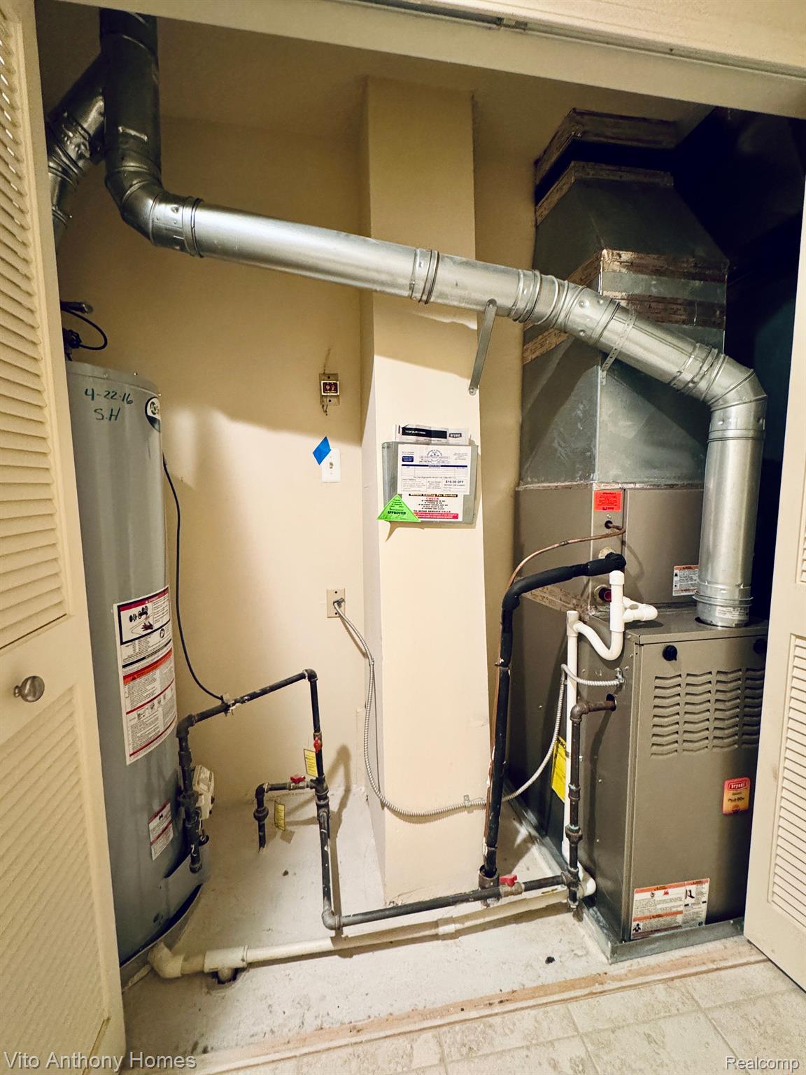 3512 Tremonte Circle Rochester, MI 48306 - Photo 24 of 26 Mechanical Room is 8.7" x 2.5"