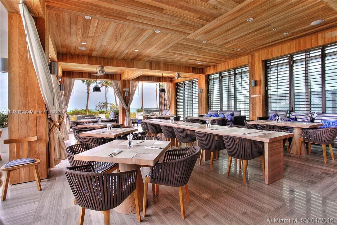 360 Ocean Drive, Unit 501S Key Biscayne, FL 33149 - Photo 37 of 40 a view of a dining room with furniture window and wooden floor