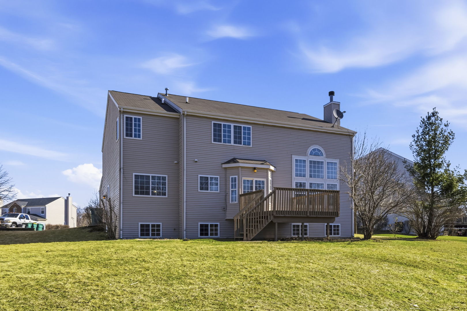 22718 Bass Lake Road Plainfield, IL 60544 - Photo 14 of 15 a view of a house with a big yard