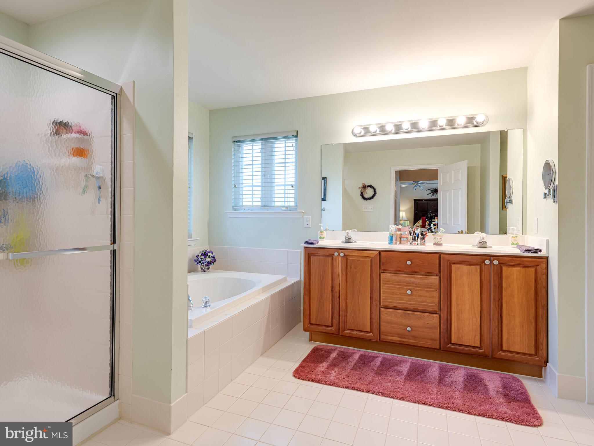 1205 South Rapps Dam Road Phoenixville, PA 19460 - Photo 30 of 42 Main Bath with Double Bowl Vanity