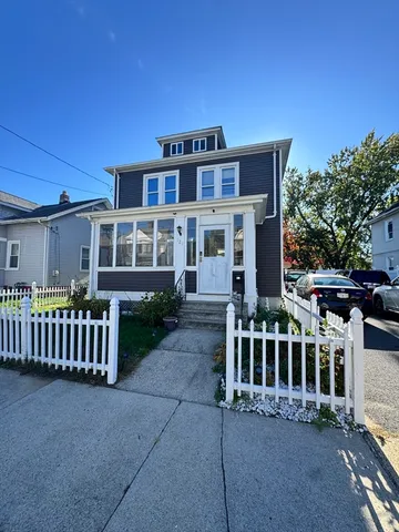 front view of a house with a porch
