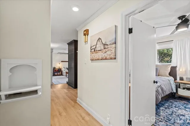 an aerial view of a house with garden space basket ball court and outdoor seating