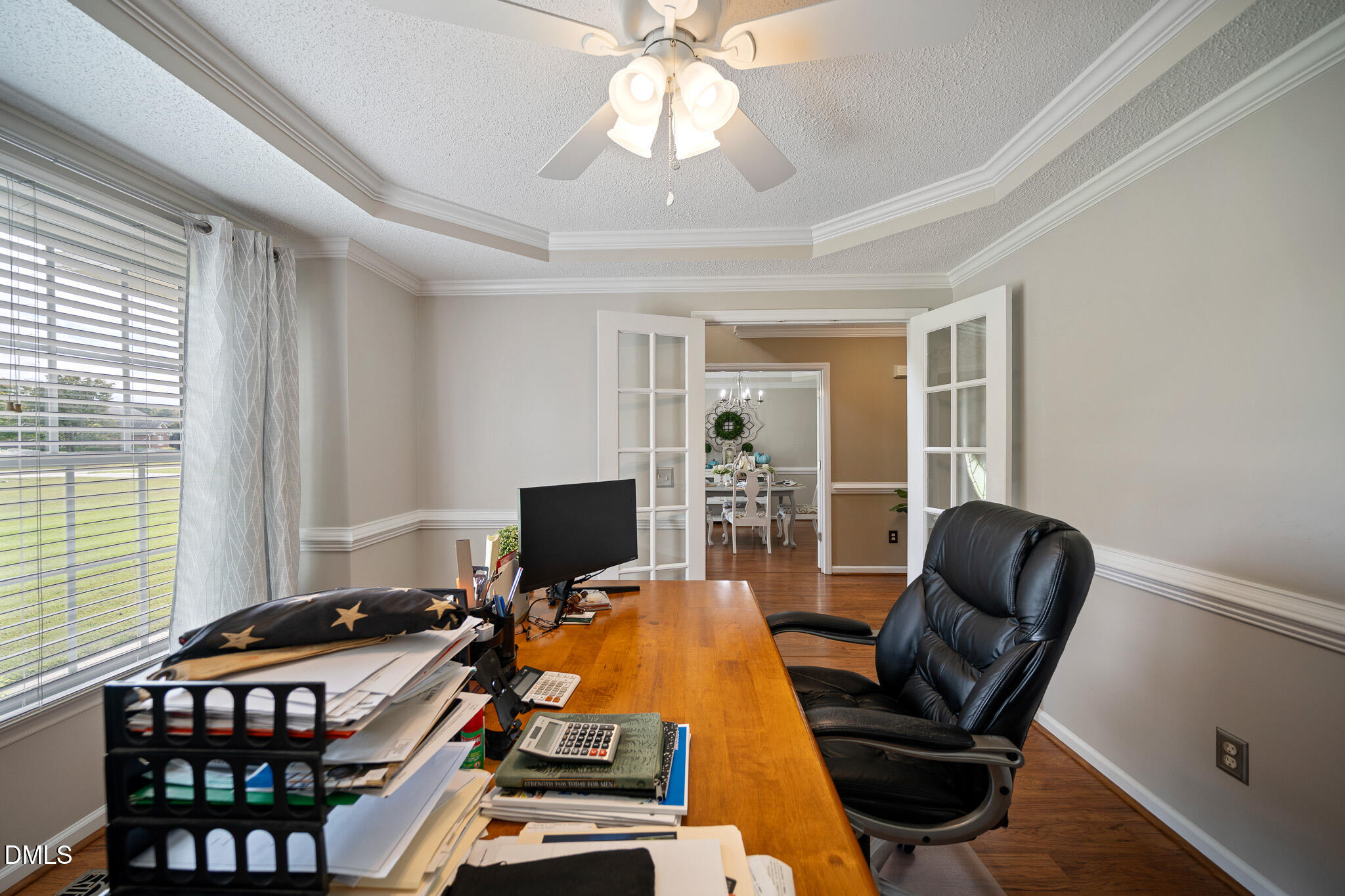 168 Tanning Ridge Drive Dunn, NC 28334 - Photo 13 of 33 a view of a workspace with furniture and a window