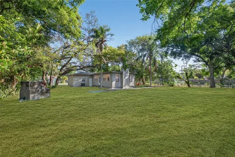 a garden view