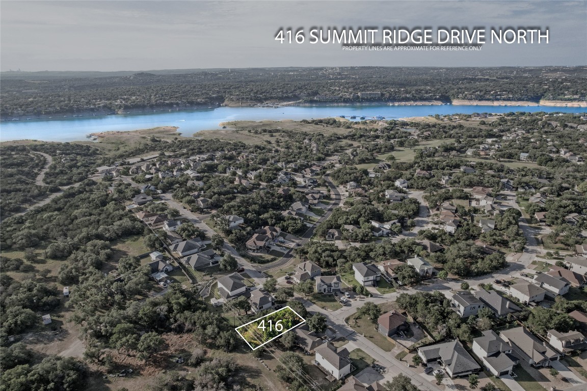 416 Summit Ridge Drive North Lago Vista, TX 78645 - Photo 6 of 18 a view of a lake view