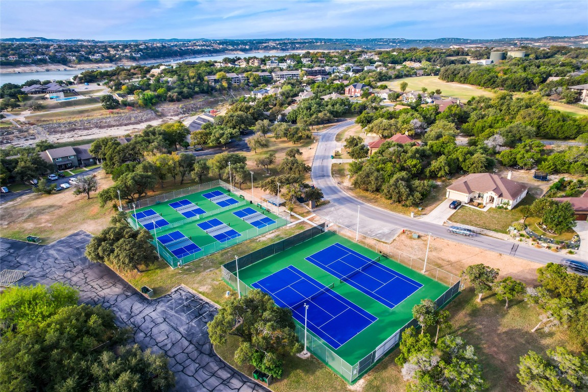 416 Summit Ridge Drive North Lago Vista, TX 78645 - Photo 10 of 18 an aerial view of multiple house