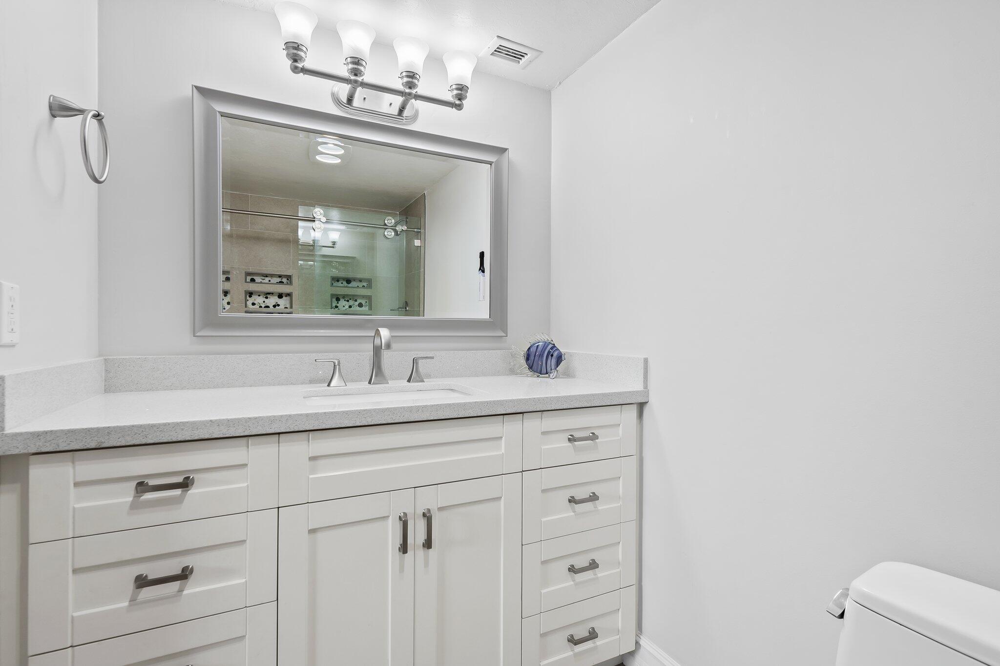 5961 Northwest 2nd Avenue, Unit 409 Boca Raton, FL 33487 - Photo 16 of 25 Primary Bathroom