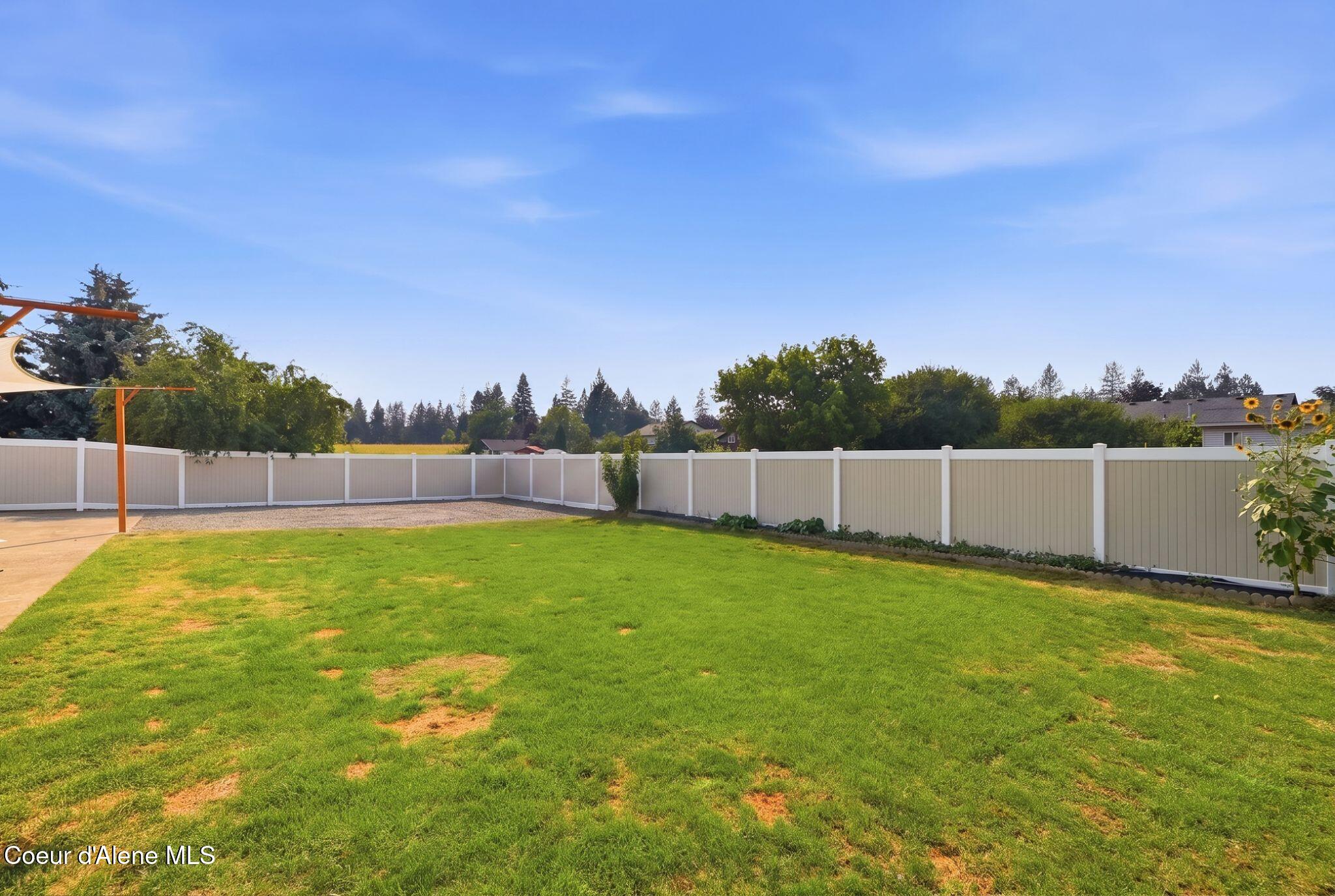 6619 Silverado Street Rathdrum, ID 83858 - Photo 33 of 35 Fenced Backyard