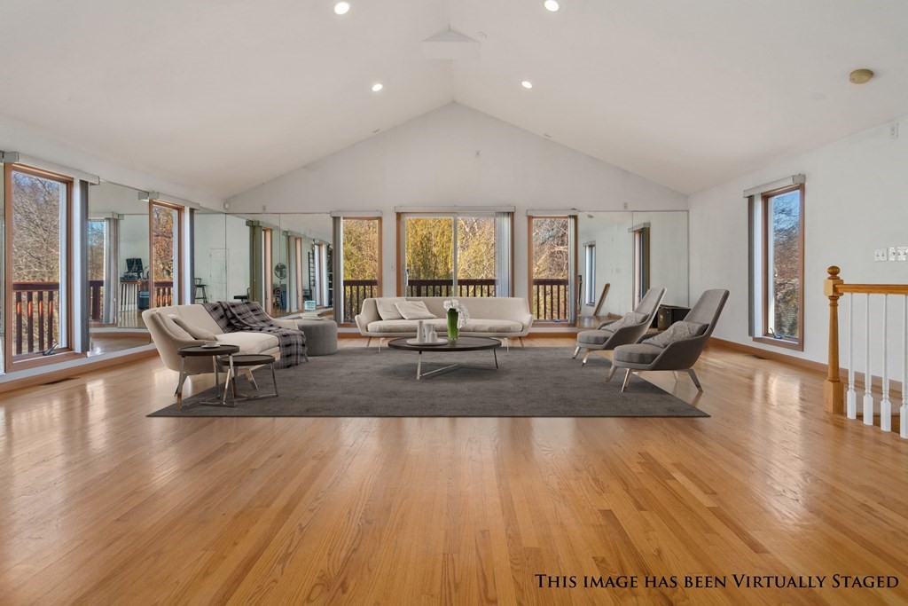 1 Hammersmith Drive Saugus, MA 01906 - Photo 37 of 39 a living room with furniture and a large window