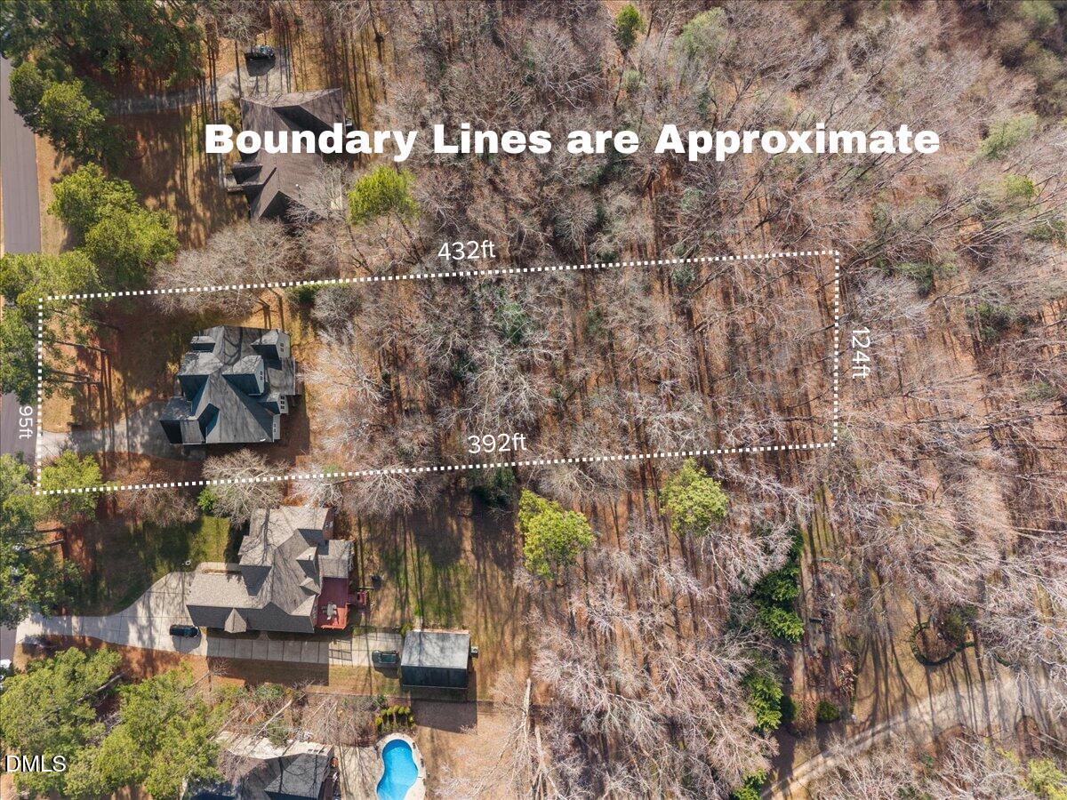 4821 Sweet Chestnut Lane Raleigh, NC 27610 - Photo 38 of 46 Boundary Lines are Approximate