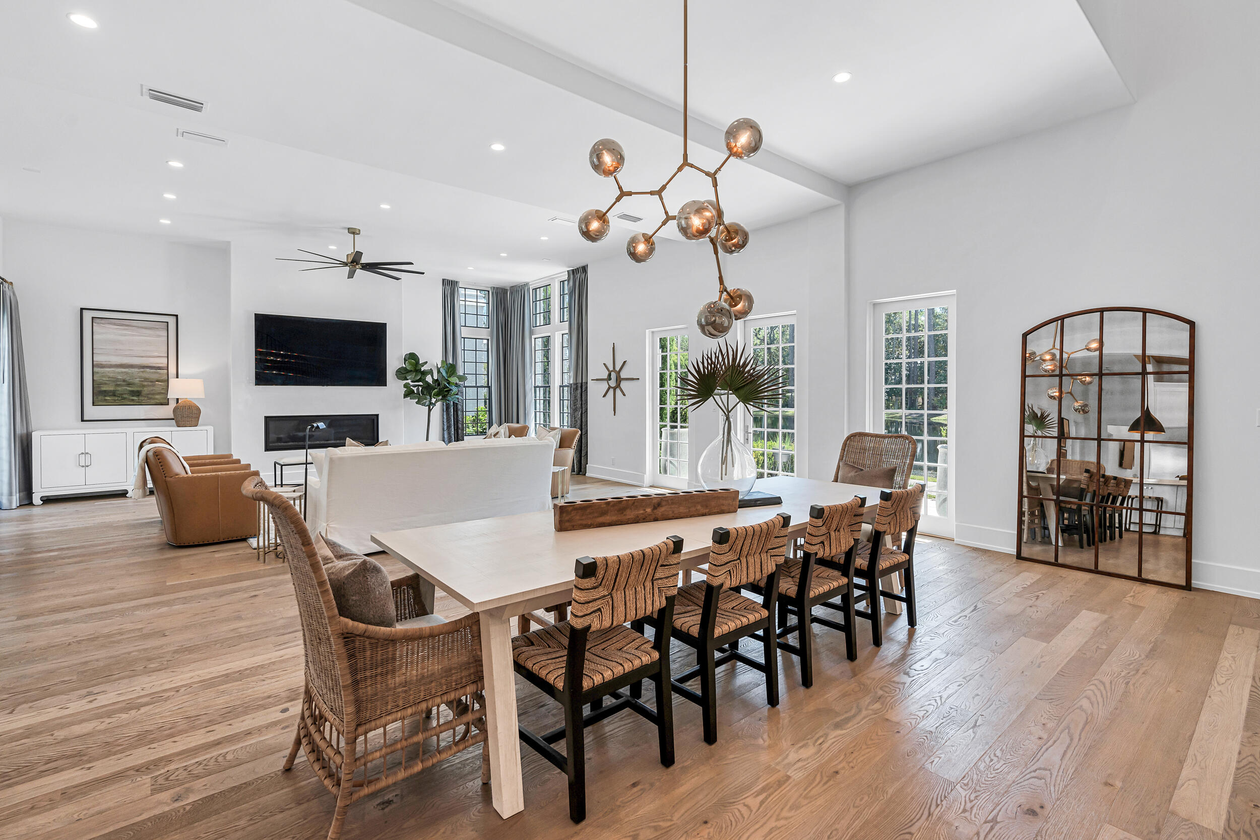95 Tyler Santa Rosa Beach, FL 32459 - Photo 11 of 58 a view of a dining room with furniture window and wooden floor