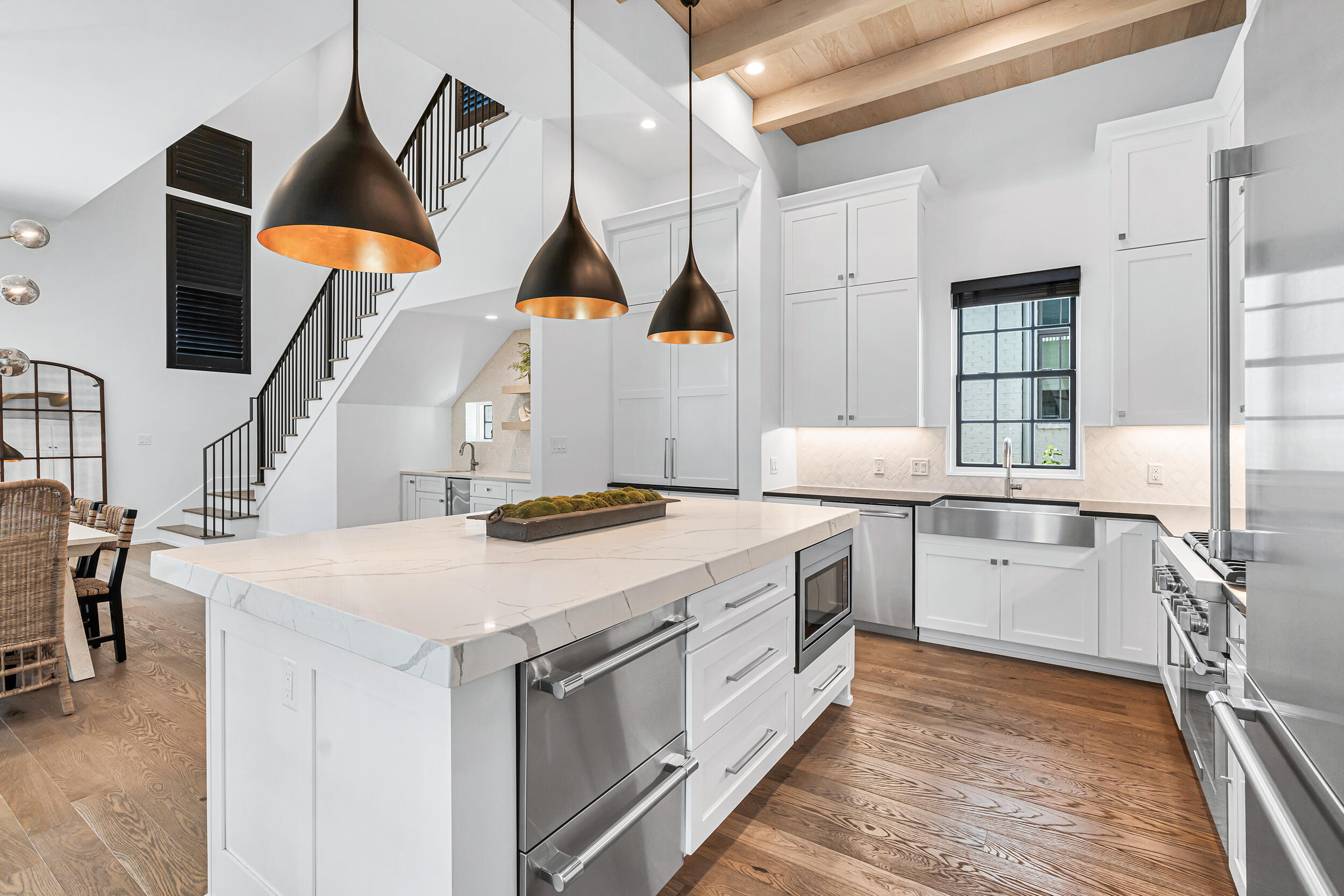 95 Tyler Santa Rosa Beach, FL 32459 - Photo 18 of 58 a kitchen that has a lot of cabinets in it