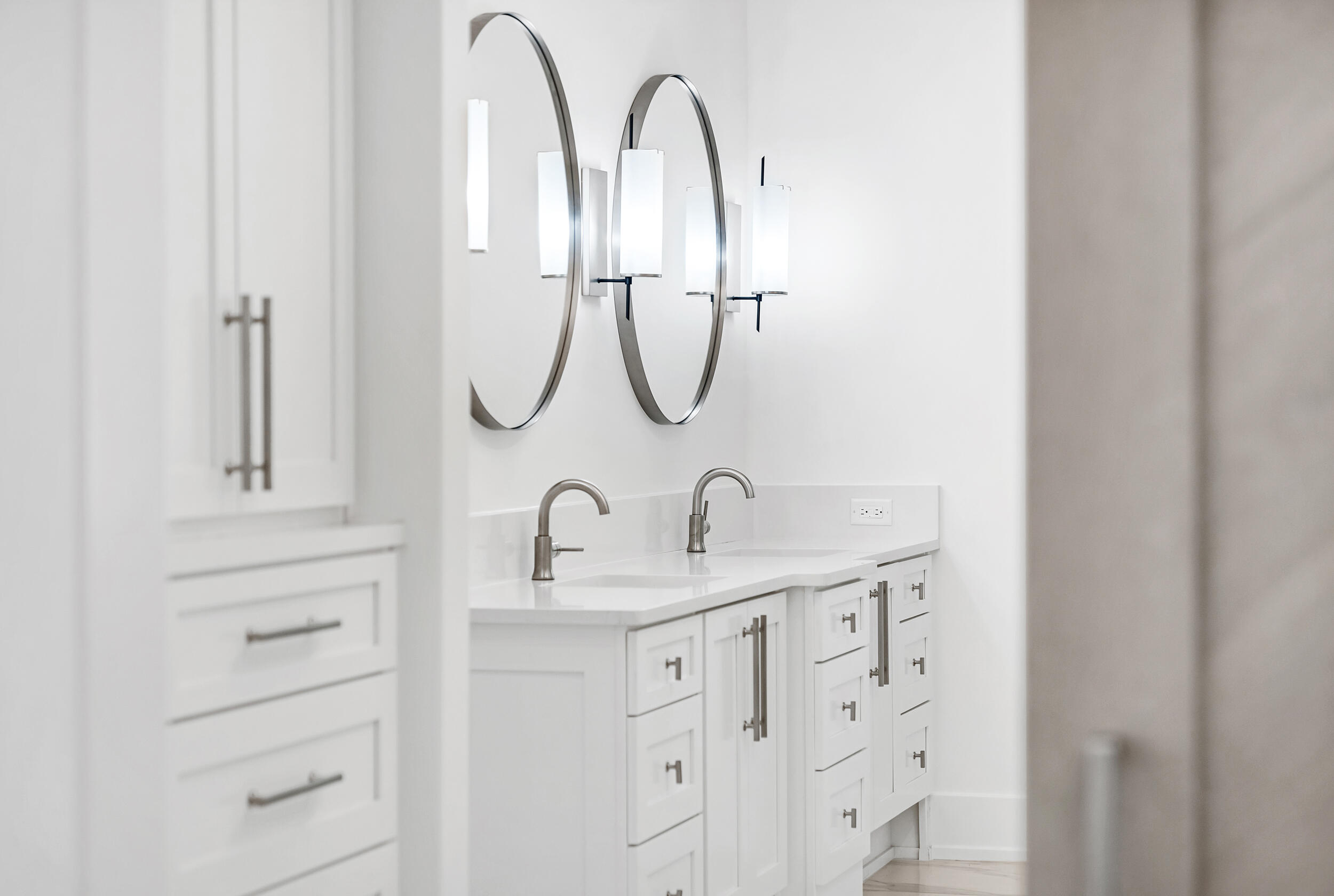 95 Tyler Santa Rosa Beach, FL 32459 - Photo 28 of 58 a bathroom with a sink and a mirror