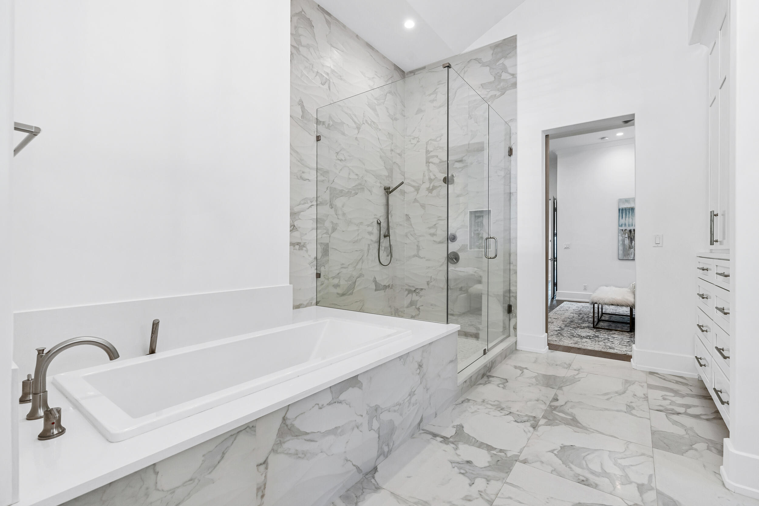 95 Tyler Santa Rosa Beach, FL 32459 - Photo 29 of 58 a bathroom with a tub shower and sink