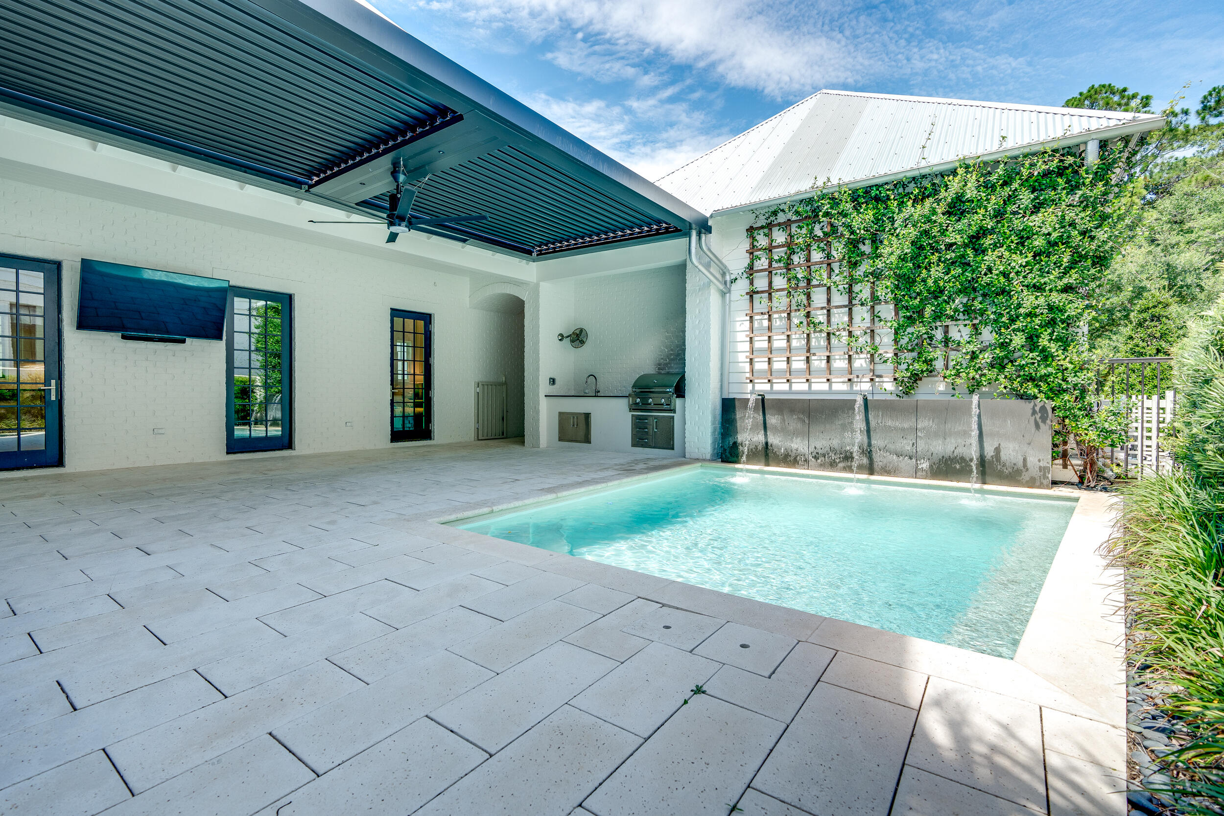 95 Tyler Santa Rosa Beach, FL 32459 - Photo 39 of 58 a view of a back yard of the house