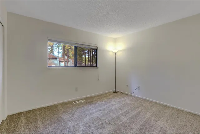 a view of a house with an empty space