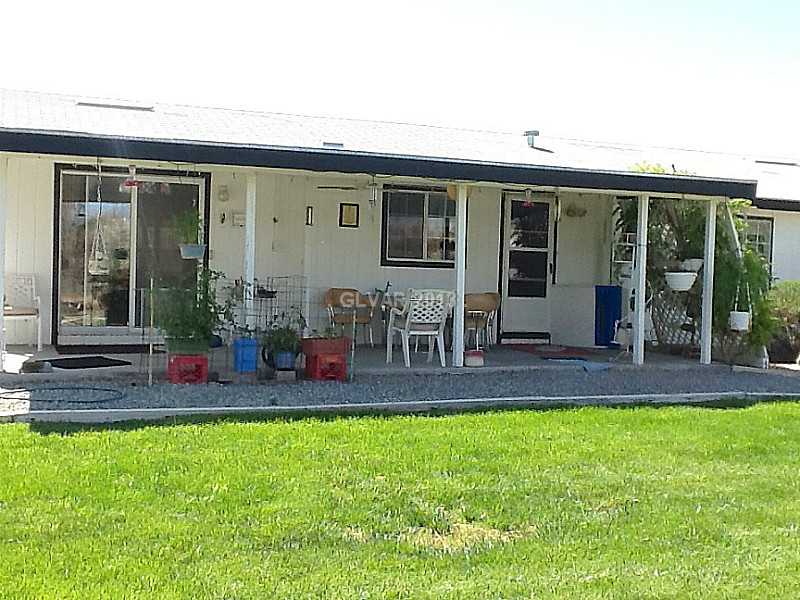 3361 South Blagg Road Pahrump, NV 89048 - Photo 5 of 27 Patio/Deck. Back covered patio