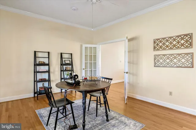 a bedroom with a bed and a view of bathroom