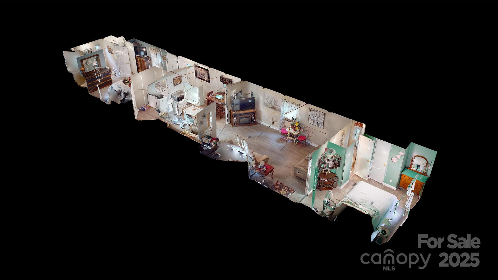 325 Griggs Road Old Fort, NC 28762 - Photo 3 of 36 a picture of a table and a chandelier