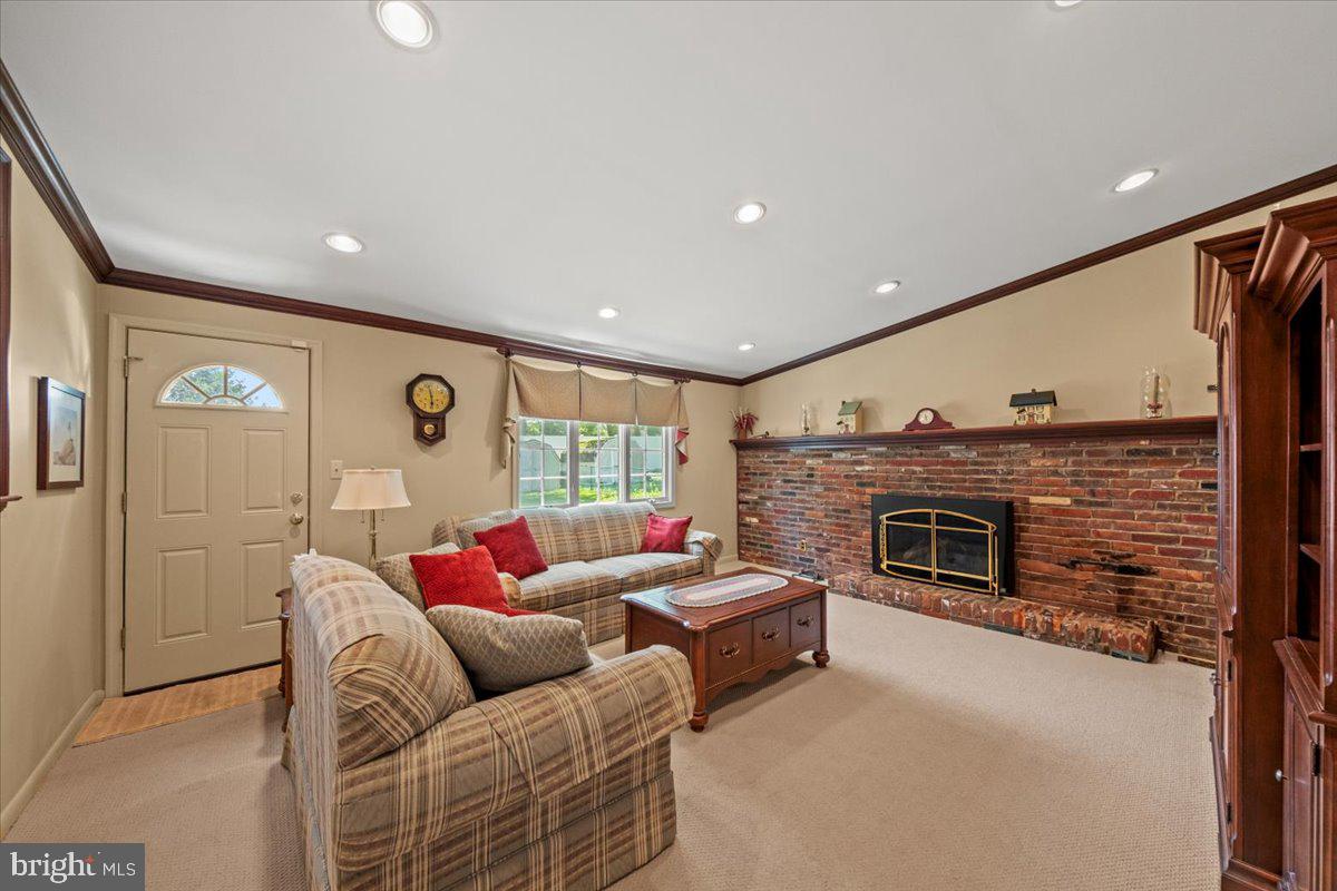 5 Everington Road Marlton, NJ 08053 - Photo 21 of 45 a living room with furniture or fireplace and a table