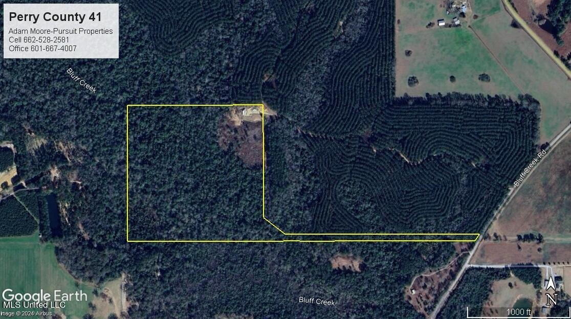 3 Bluff Creek Road Wiggins, MS 39577 - Photo 25 of 26 Map