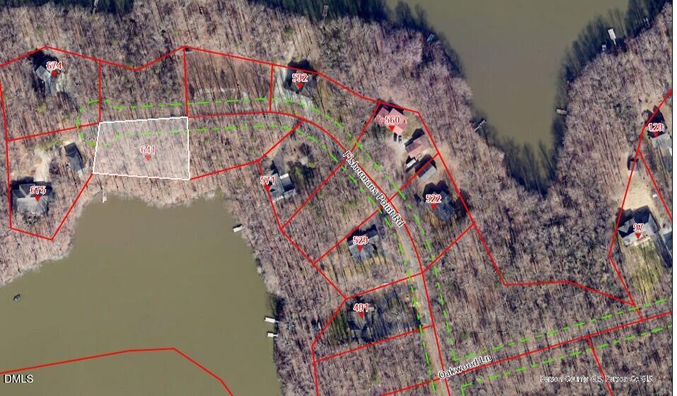 641 Fishermans Point Road Roxboro, NC 27574 - Photo 2 of 12 lot 23-gis photo