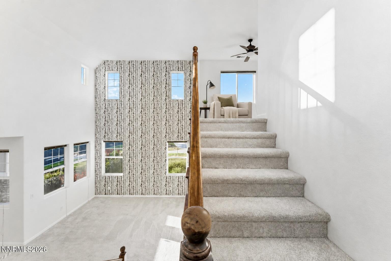 10548 Twin Bridges Way Reno, NV 89521 - Photo 36 of 71 1 going up stairs