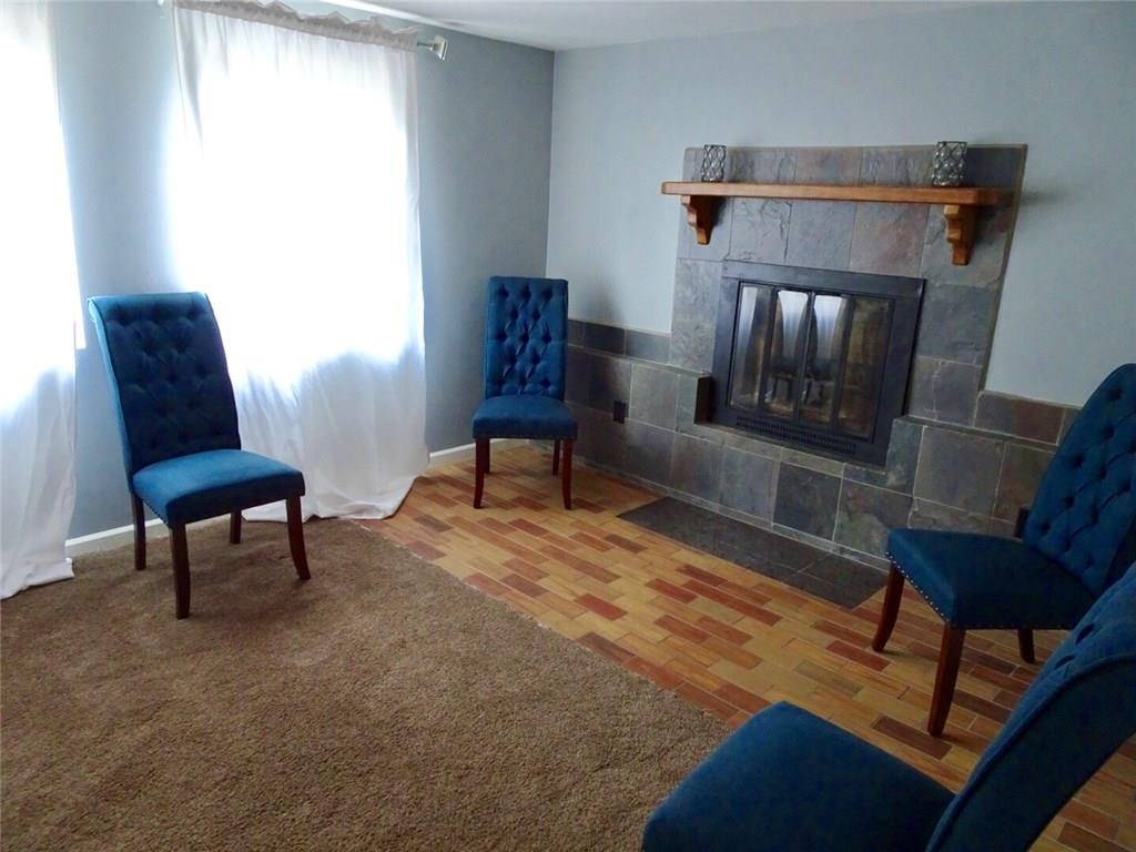 519 Beatty Road Monroeville, PA 15146 - Photo 15 of 25 Get Cozy next to the Log Burning Fireplace in the Family Room