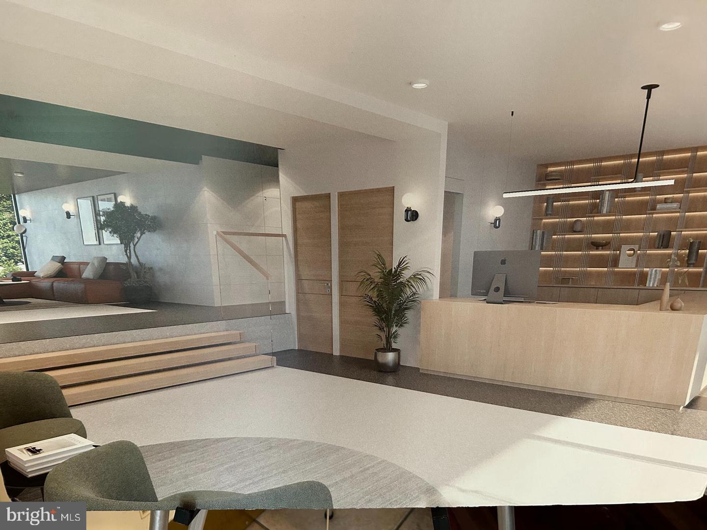 950 25th Street Northwest, Unit 709N Washington, DC 20037 - Photo 2 of 49 a living room with furniture and a chandelier