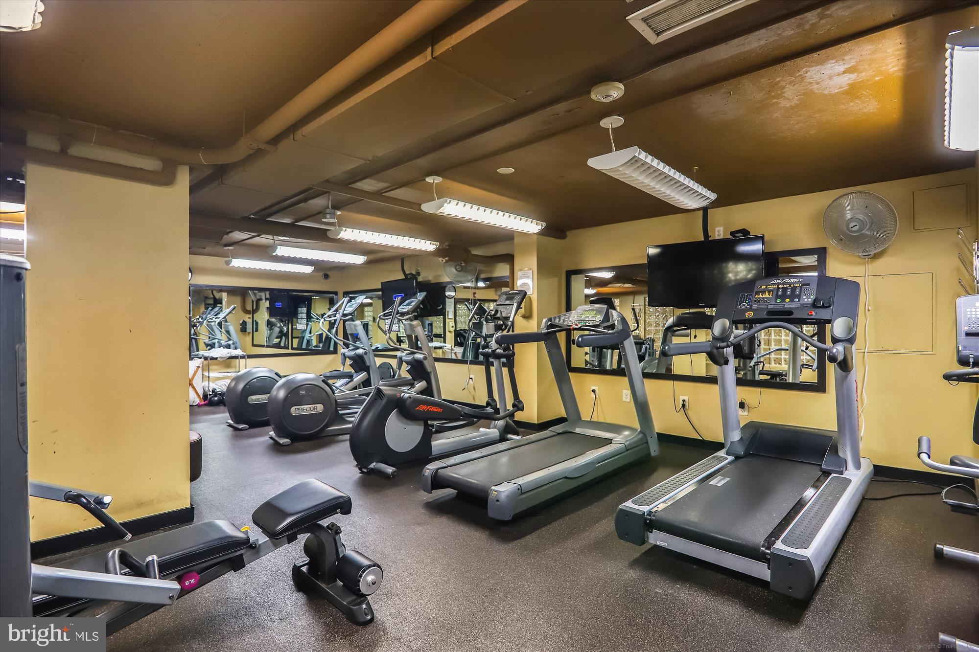 950 25th Street Northwest, Unit 709N Washington, DC 20037 - Photo 41 of 52 a view of a room with gym equipment