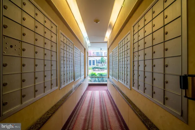 a view of a balcony with wooden floor