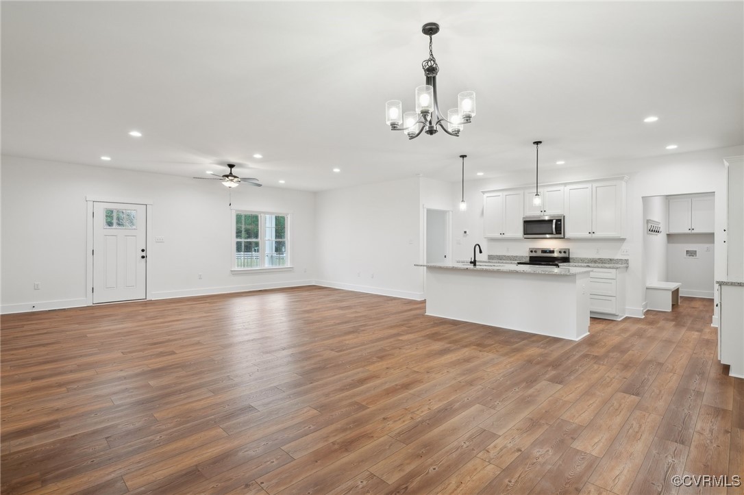 2359 Cedar Hill Road Mineral, VA 23117 - Photo 11 of 36 a view of kitchen with refrigerator and window