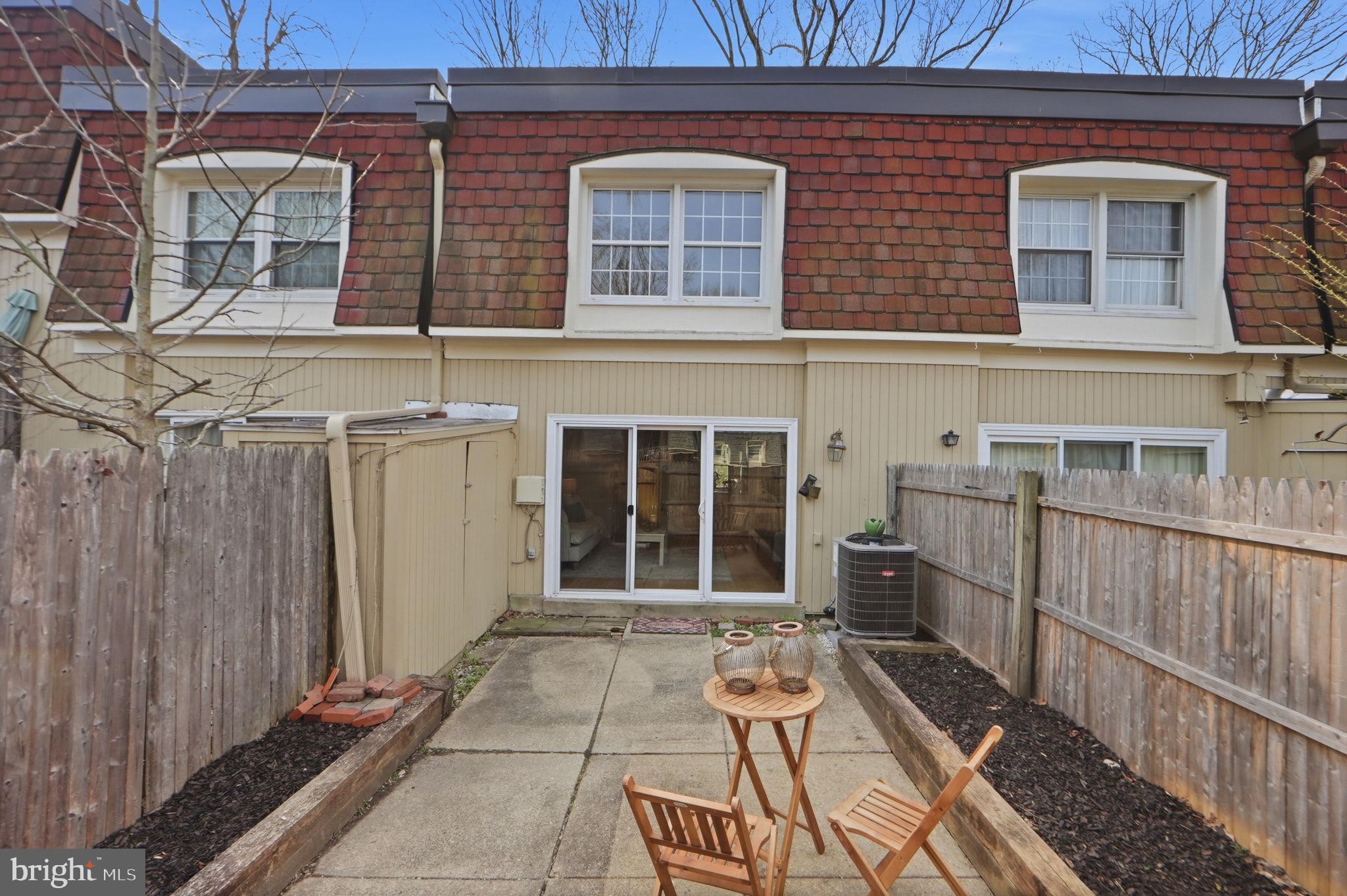 8230 Carrleigh Parkway, Unit 84 Springfield, VA 22152 - Photo 22 of 24 Charming patio retreat with privacy.
