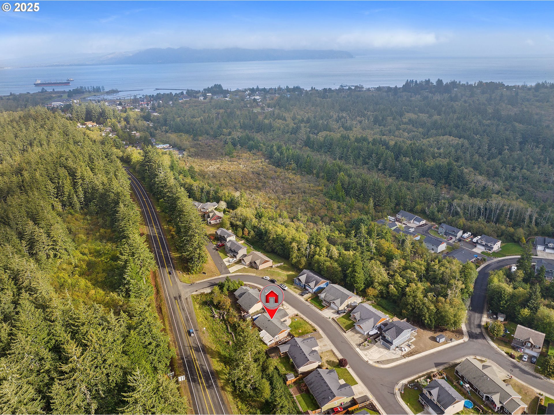 1615 Pacific Ridge Lane Hammond, OR 97121 - Photo 46 of 47 Drone View/UAV